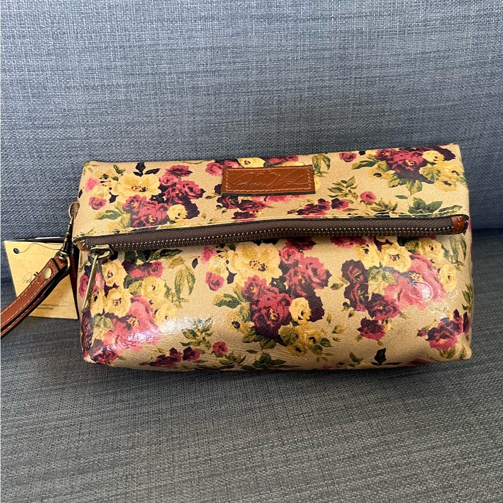 NWT PATRICIA NASH VALERIE FOLDED MAKEUP BAG POUCH